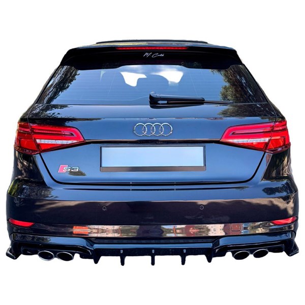 Bakre stötfångarkjol (Diffusor) Audi S3 SB 8V FL 2016-2020 OneWay