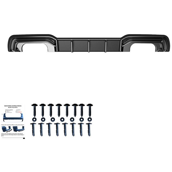Bakre stötfångarkjol (Diffusor) Audi S3 SB 8V FL 2016-2020 OneWay