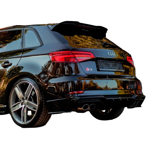 Bakre stötfångarkjol (Diffusor) Audi S3 SB 8V FL 2016-2020 OneWay