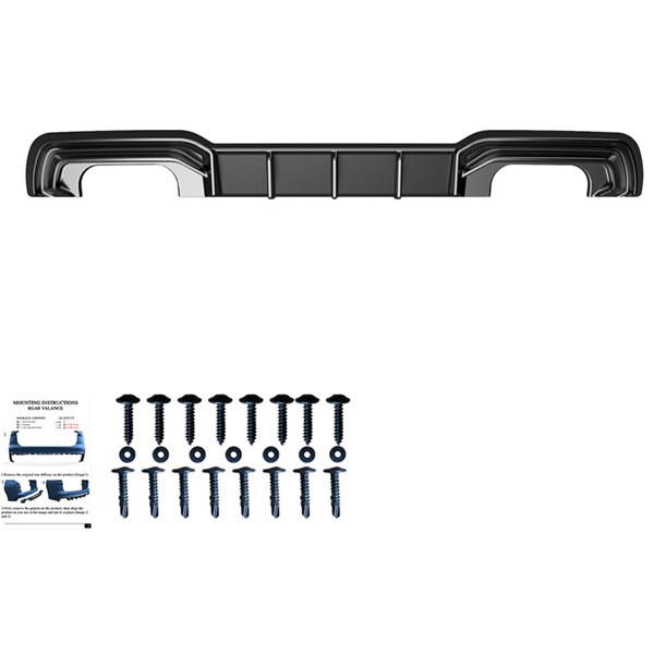 Bakre stötfångarkjol (Diffusor) Audi S3 SB 8V FL 2016-2020 OneWay Bakre stötfångarkjol (Diffusor) Audi S3 SB 8V FL 2016-2020 OneWay