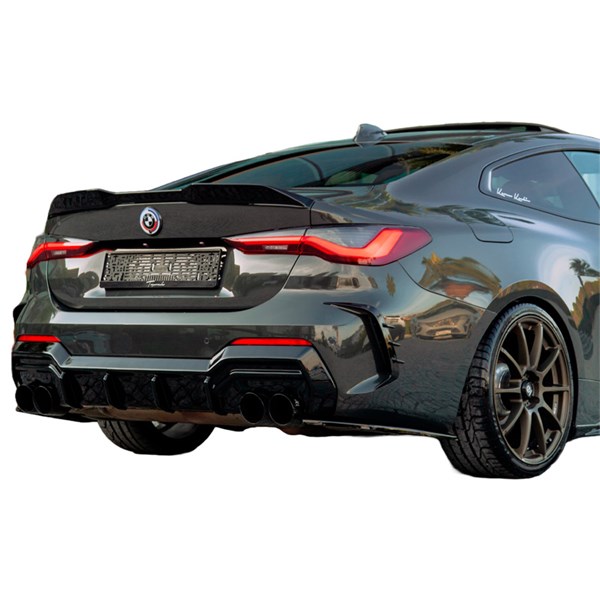 Bakre stötfångarkjol (Diffusor) BMW 4 G22/G23/M440i 20- OneWay