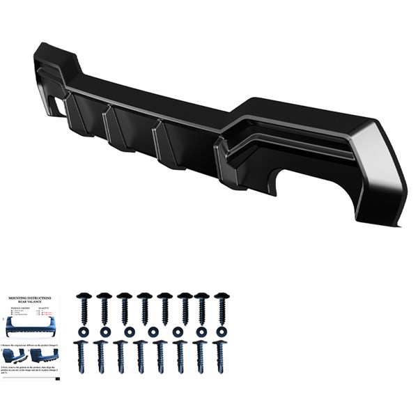 Bakre stötfångarkjol (Diffusor) BMW 4 G22/G23/M440i 20- OneWay Bakre stötfångarkjol (Diffusor) BMW 4 G22/G23/M440i 20- OneWay
