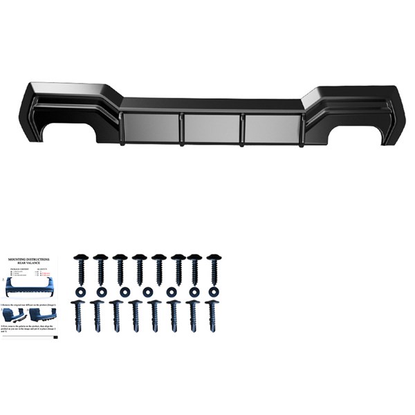 Bakre stötfångarkjol (Diffusor) BMW 4 G22/G23/M440i 20- OneWay