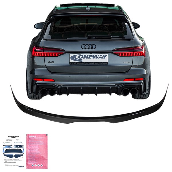Takspoilerhuvud Audi A6 S-Line/S6 C8 Avant 2018- OneWay Takspoilerhuvud Audi A6 S-Line/S6 C8 Avant 2018- OneWay
