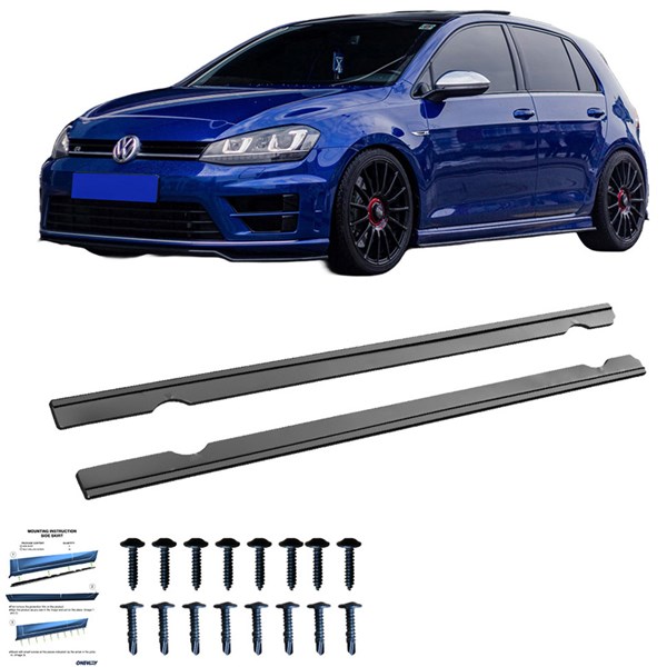 Sidokjolar Volkswagen Golf VII HB/Variant R 2013-2016 OneWay Sidokjolar Volkswagen Golf VII HB/Variant R 2013-2016 OneWay