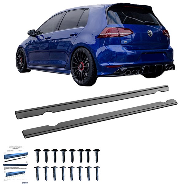 Sidokjolar Volkswagen Golf VII HB/Variant R 2013-2016 OneWay Sidokjolar Volkswagen Golf VII HB/Variant R 2013-2016 OneWay