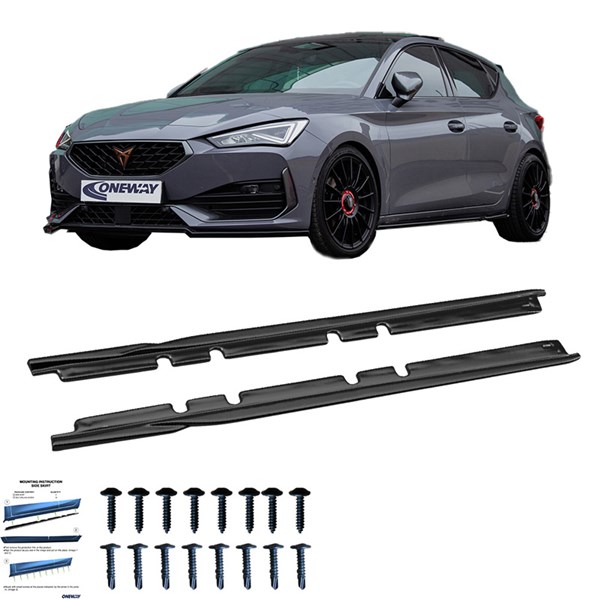 Sidokjolar Seat Leon IV HB/ST FR & Cupra Leon HB/ST 2020- OneWay
