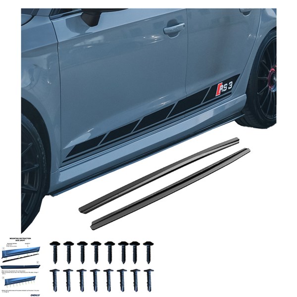 Sidokjolar Audi RS3 8V Sportback 2015-2020 OneWay Sidokjolar Audi RS3 8V Sportback 2015-2020 OneWay