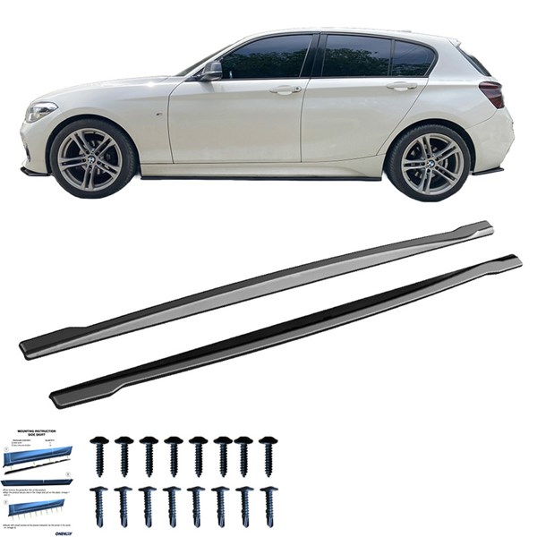 Sidokjolar BMW 1-Series F20/F21 M-Power 2011-2019 OneWay Sidokjolar BMW 1-Series F20/F21 M-Power 2011-2019 OneWay