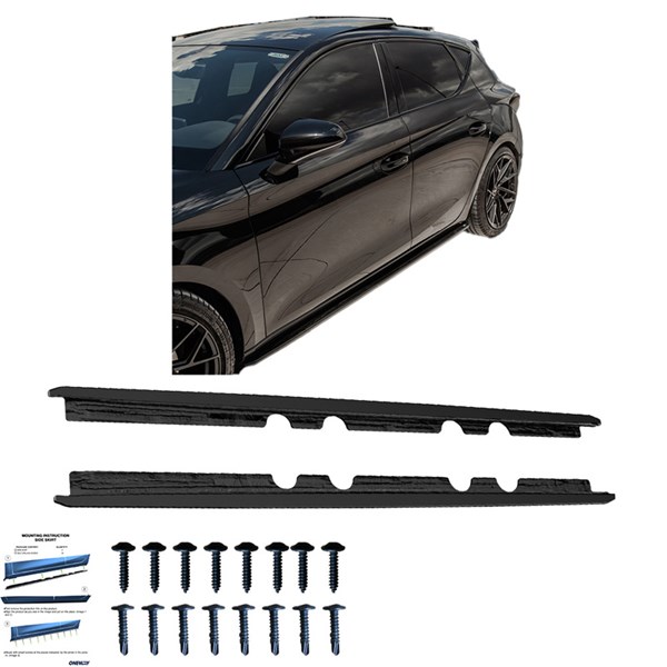 Sidokjolar Seat Leon IV HB/ST FR & Cupra Leon HB/ST 2020- OneWay