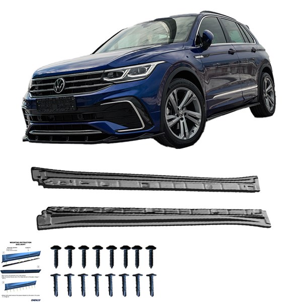 Sidokjolar VW Tiguan II R/R-Line Facelift 2020-2024 OneWay