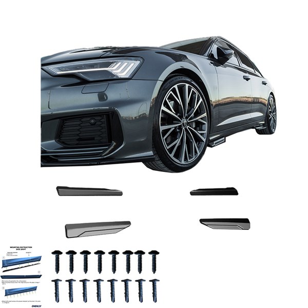 Sidokjolar Audi A6 S-Line/S C8 (Sedan/Avant) 2018- OneWay Sidokjolar Audi A6 S-Line/S C8 (Sedan/Avant) 2018- OneWay