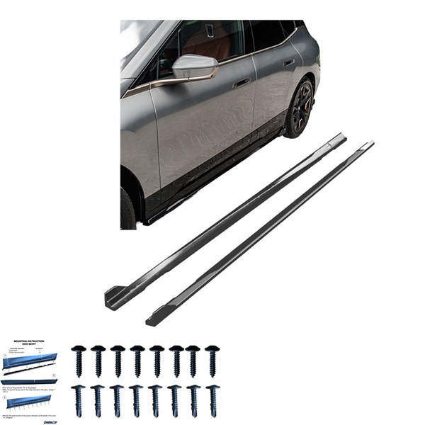 Sidokjolar BMW iX M-Pack i20 2021- OneWay Sidokjolar BMW iX M-Pack i20 2021- OneWay
