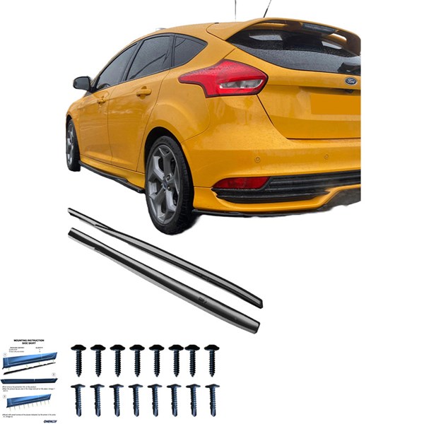 Sidokjolar Ford Focus ST MK3 HB/Kombi 2010-2018 OneWay