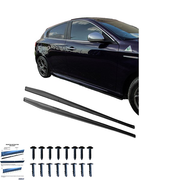 Sidokjolar Alfa Romeo Giulietta Sport 2010-2020 Oneway OW SS10037 OneWay Sidokjolar Alfa Romeo Giulietta Sport 2010-2020 Oneway OW SS10037 OneWay