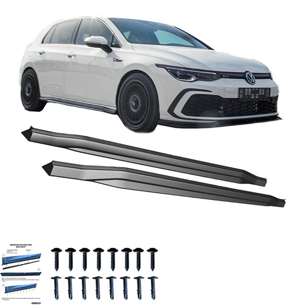 Sidokjolar VW Golf VIII HB/GTI/GTI CS/GTD/R-Line 2020- OneWay
