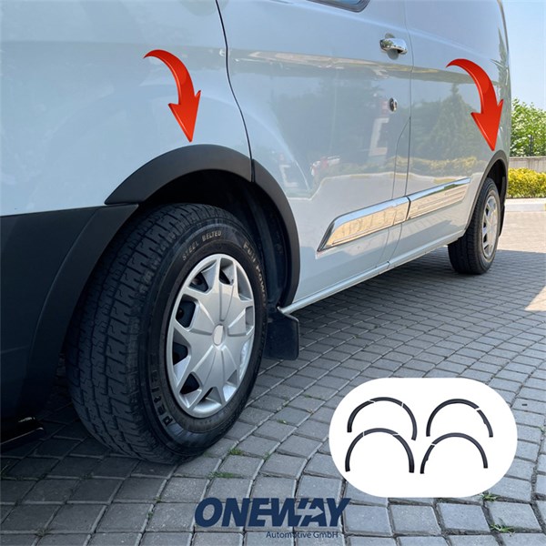 Hjulhusförlängning Ford Transit Custom MK1 2012-2018 OneWay