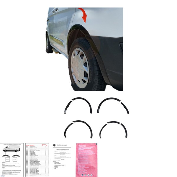 Hjulhusförlängning Ford Transit Custom MK1 2012-2018 OneWay