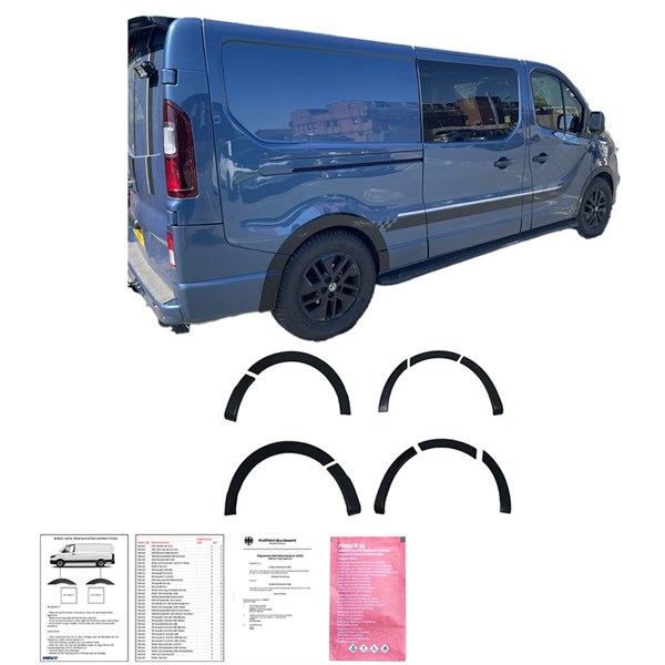 Hjulhusförlängning Renault Trafic/Opel Vivaro 2014-2018 OneWay