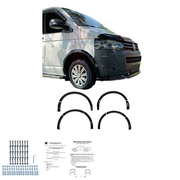 Hjulhusförlängning VW Transporter T5/T5.1 2003-2015 OneWay Hjulhusförlängning VW Transporter T5/T5.1 2003-2015 OneWay