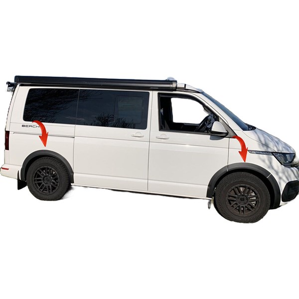 Hjulhusförlängning VW Transporter T6.1 2020-2022 OneWay
