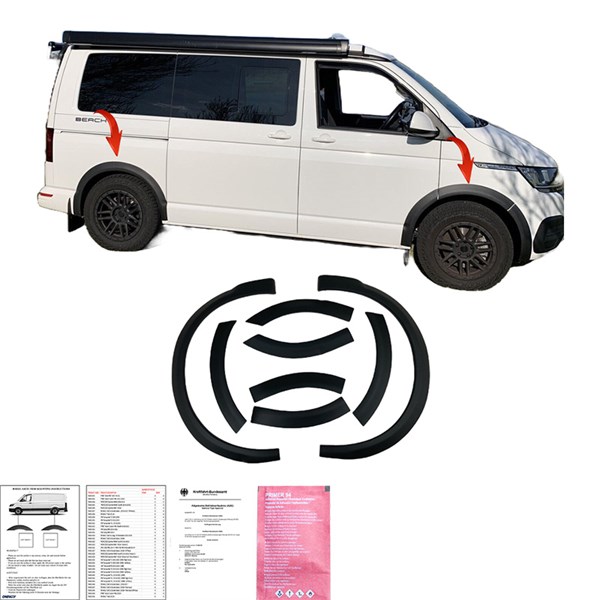 Hjulhusförlängning VW Transporter T6.1 2020-2022 OneWay Hjulhusförlängning VW Transporter T6.1 2020-2022 OneWay