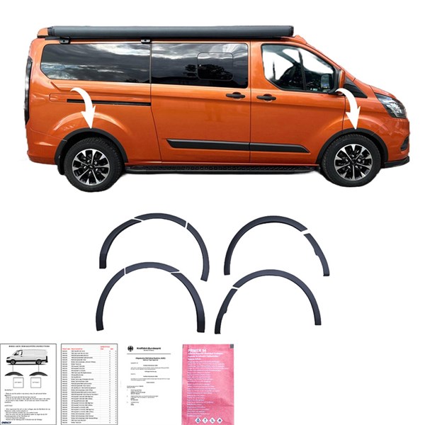 Hjulhusförlängning Ford Transit Custom MK1 FL 2018-2023 OneWay