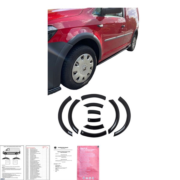 Hjulhusförlängning VW Caddy MK4 2015-2020 OneWay