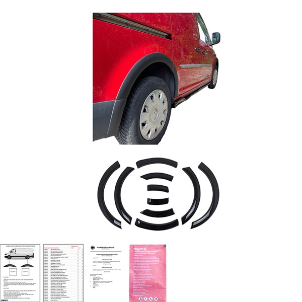 Hjulhusförlängning VW Caddy MK4 2015-2020 OneWay
