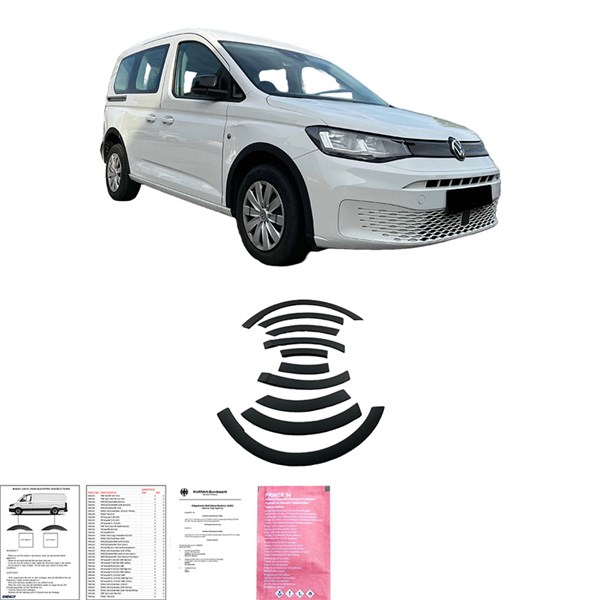 Hjulhusförlängning VW Caddy MK5 2020- OneWay Hjulhusförlängning VW Caddy MK5 2020- OneWay
