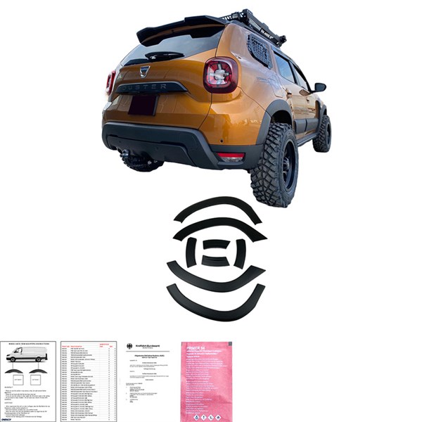 Hjulhusförlängning Dacia Duster II 2018-2024 OneWay