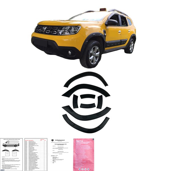 Hjulhusförlängning Dacia Duster II 2018-2024 (Off-Road) OneWay