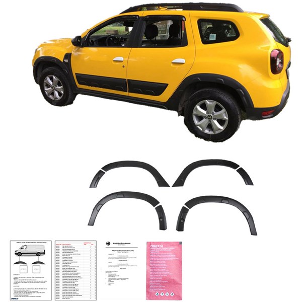 Hjulhusförlängning Dacia Duster II 2018-2024 (Offroad) Oneway OW  OneWay