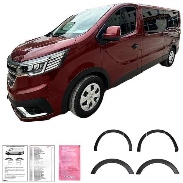 Hjulhusförlängning Renault Trafic 2022- OneWay Hjulhusförlängning Renault Trafic 2022- OneWay