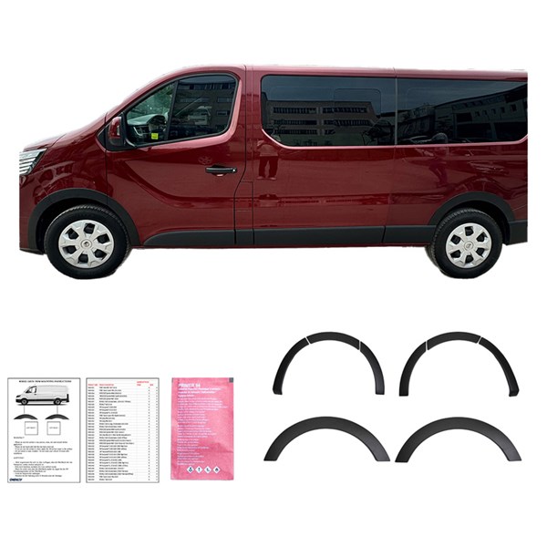 Hjulhusförlängning Renault Trafic 2022- OneWay Hjulhusförlängning Renault Trafic 2022- OneWay
