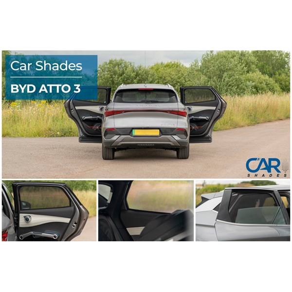 Solskydd BYD ATTO 3 5 doors, Bak Car Shades Solskydd BYD ATTO 3 5 doors, Bak Car Shades