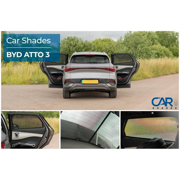 Solskydd BYD ATTO 3 5 doors, Bak Car Shades