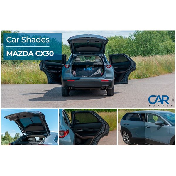 Solskydd Mazda CX-30 5 doors, Bak Car Shades