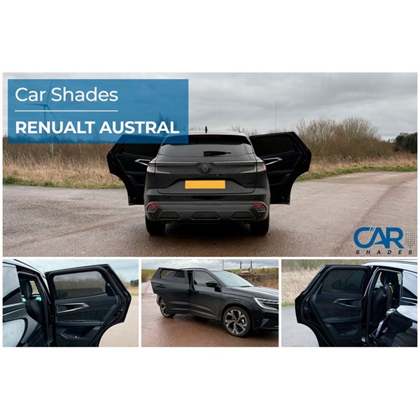 Solskydd Renault Austral 5 doors, Bak Car shades PV REAUS5A18 Car Shades