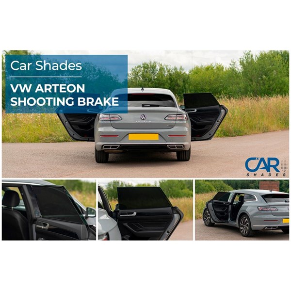 Solskydd VW Arteon Shooting Brake, Bak Car shades PV VWARTEA18 Car Shades