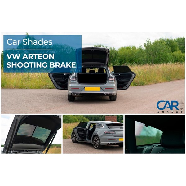 Solskydd VW Arteon Shooting Brake, Bak Car Shades