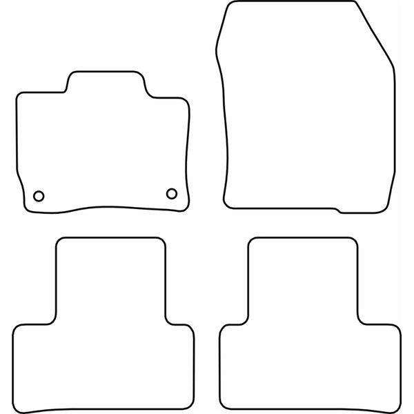Textilmatta, kupé Opel Astra-e (L) HB 2023-, Fram eller bak Autos AutoStyle Textilmatta, kupé Opel Astra-e (L) HB 2023-, Fram eller bak Autos AutoStyle