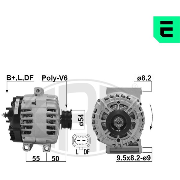 Generator 14V 140A