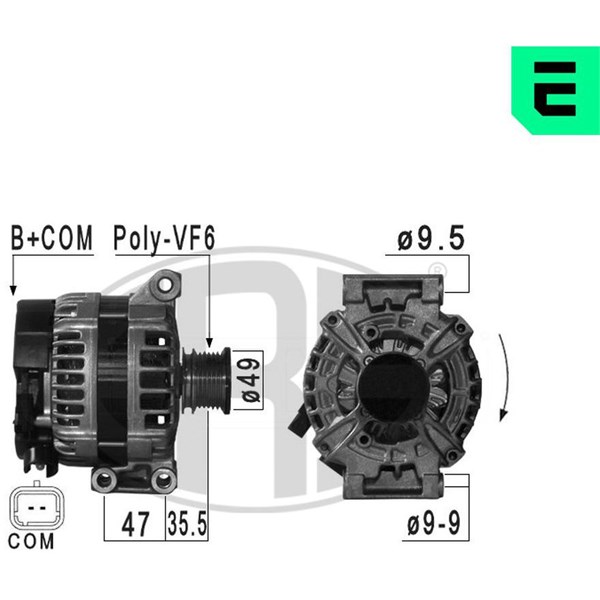 Generator 14V 150A