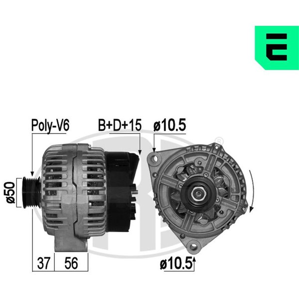 Generator 14V 150A
