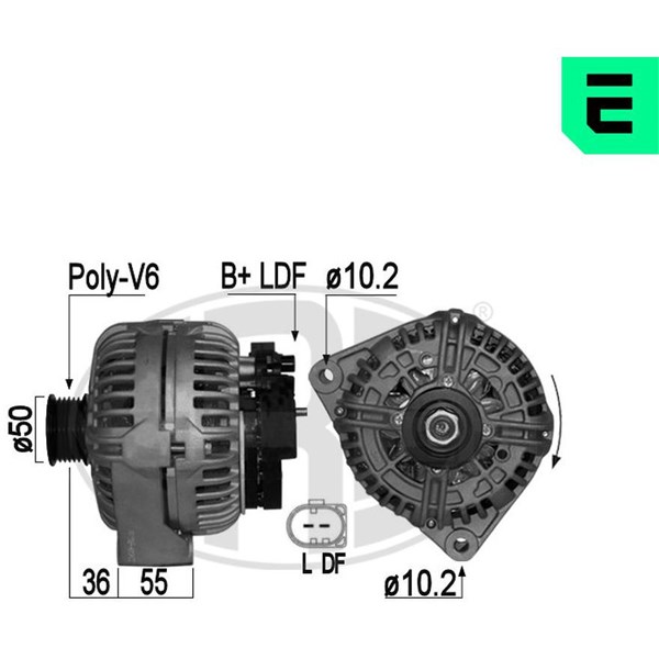 Generator 14V 150A
