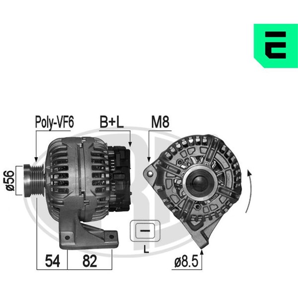 Generator 14V 160A
