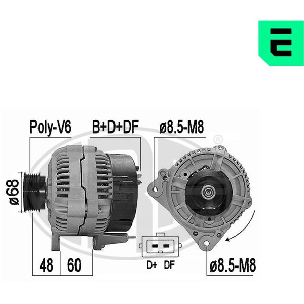 Generator 14V 120A