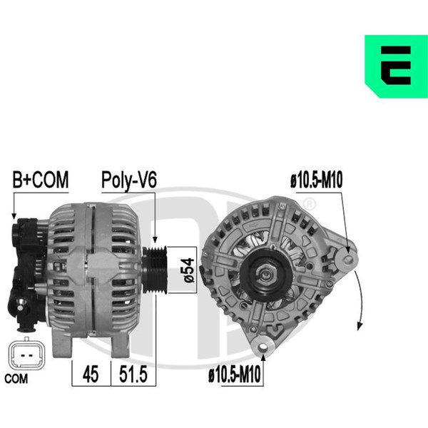 Generator 14V 150A