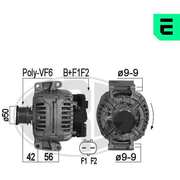 Generator 14V 120A